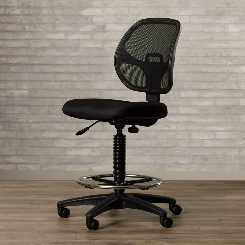 Symple Stuff MidBack Mesh Drafting Chair & Reviews Wayfair